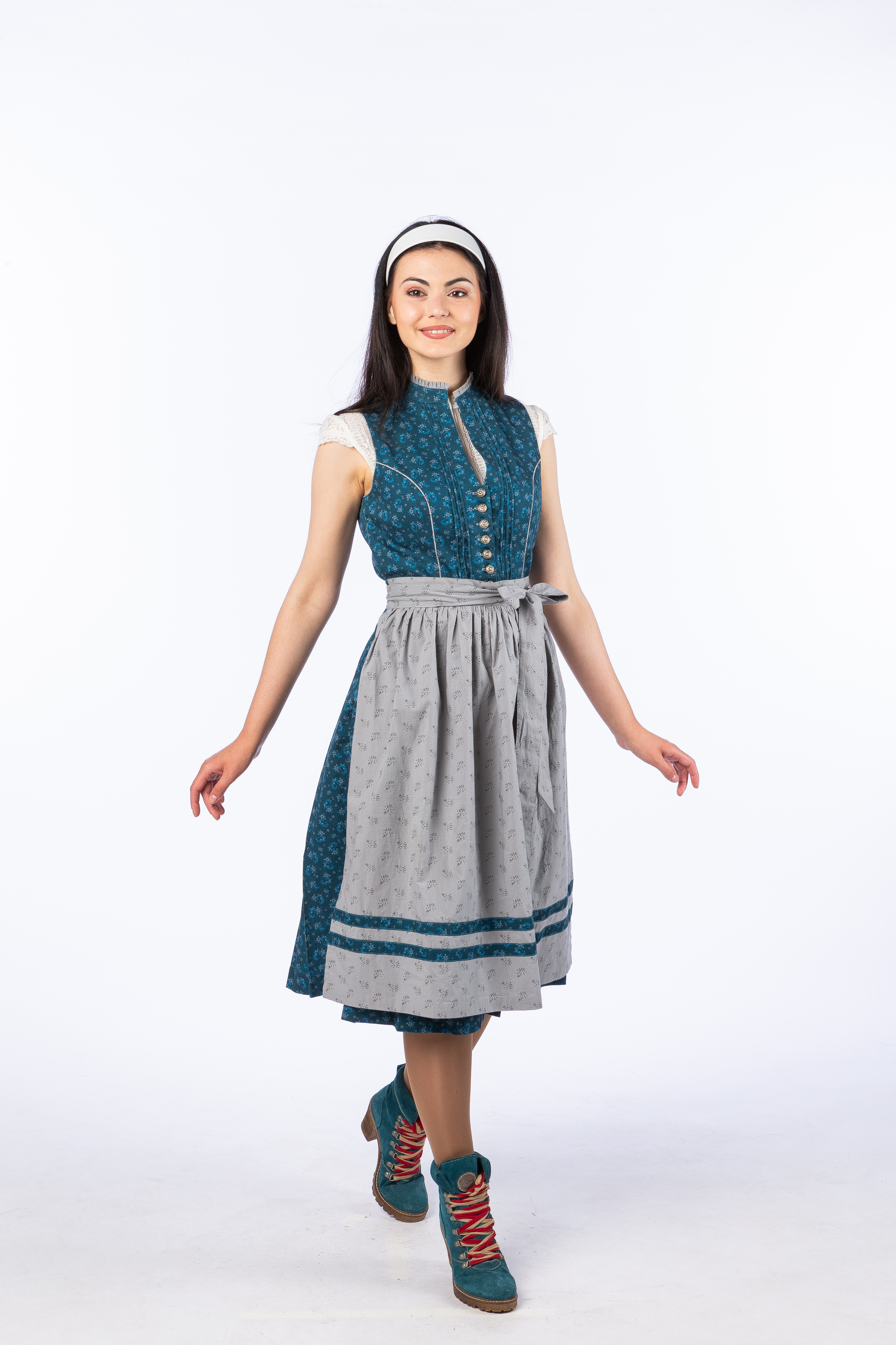 Dirndl "Maeva" blau-grau (Vaterartikel)