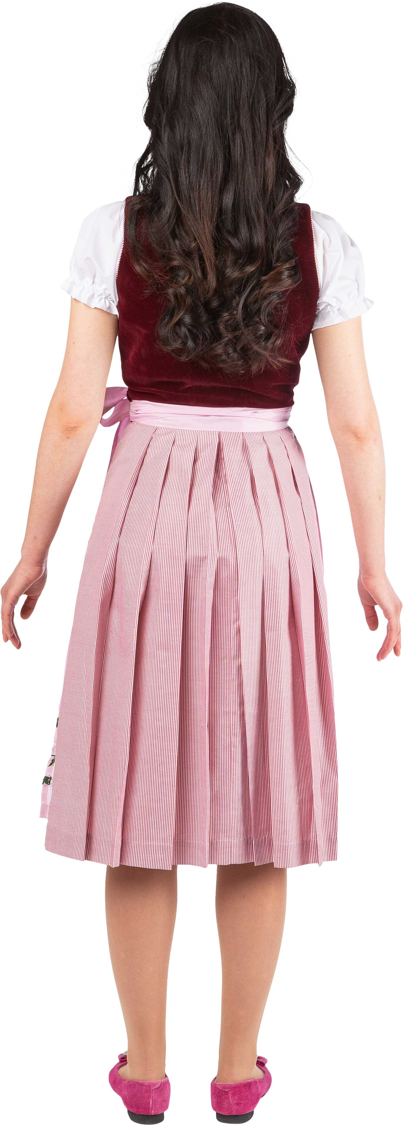 Dirndl "Mitzi" Braun-rosa