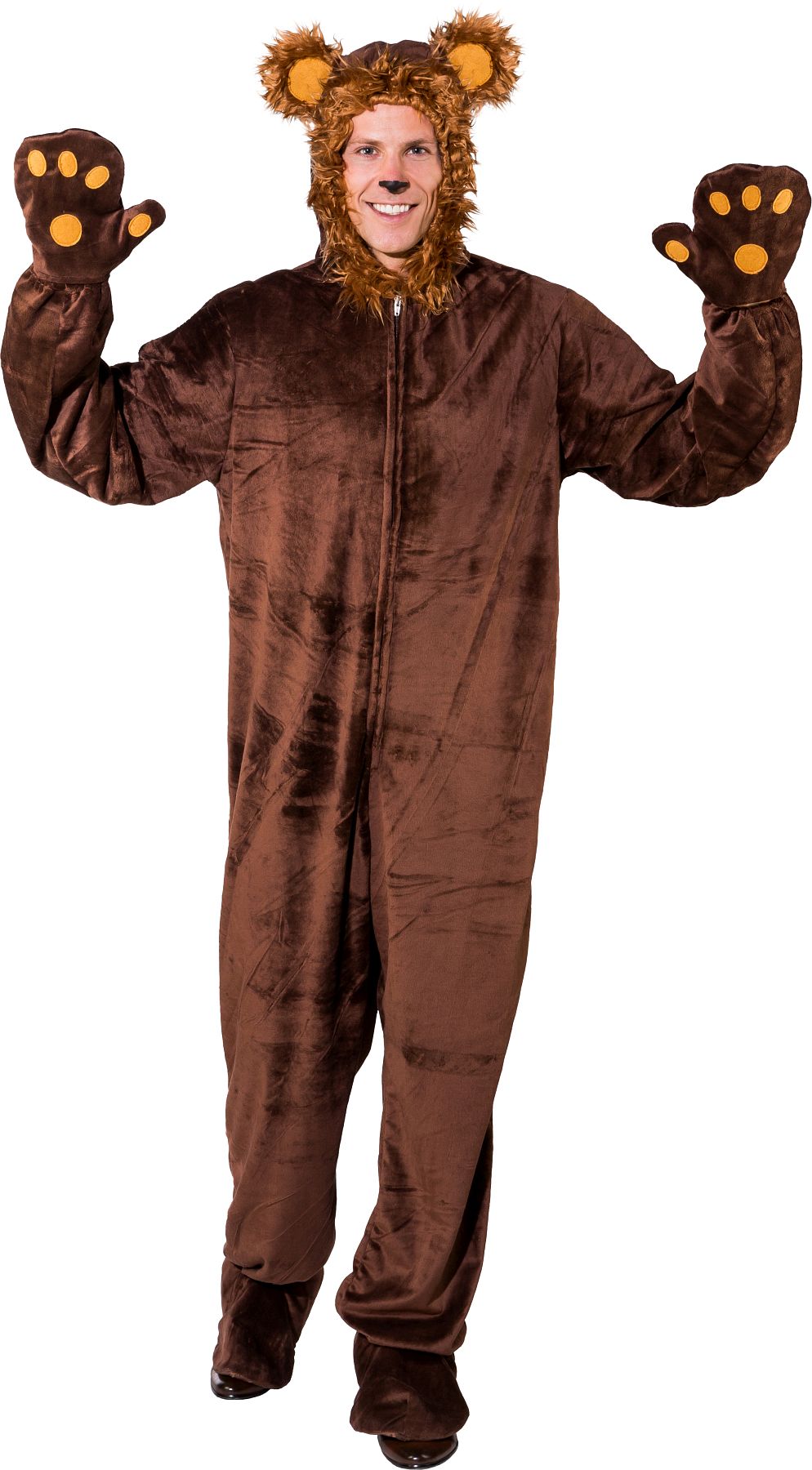 Ours - combinaison marron-foncé