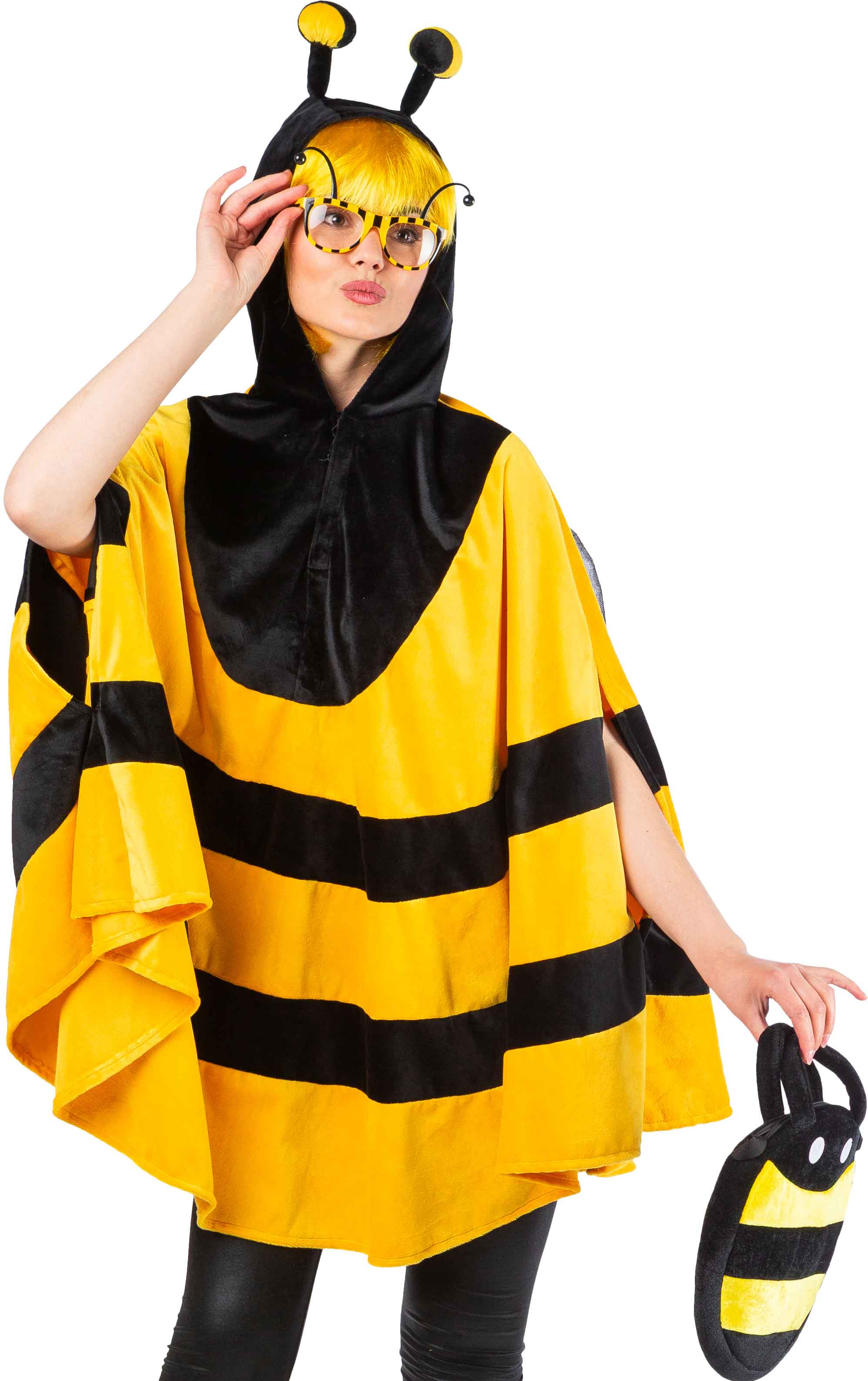Poncho animalier, abeille