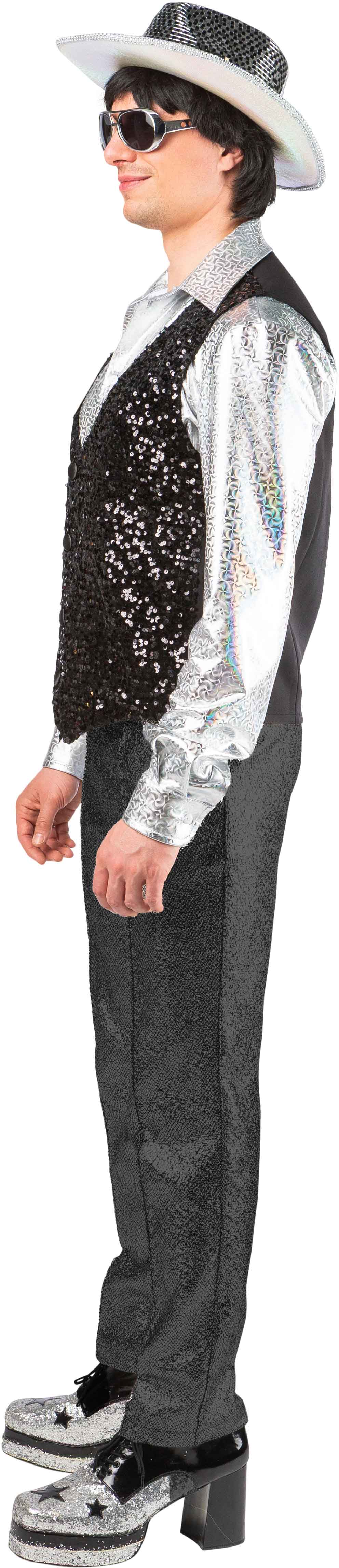 Pantalon Glamour, noir