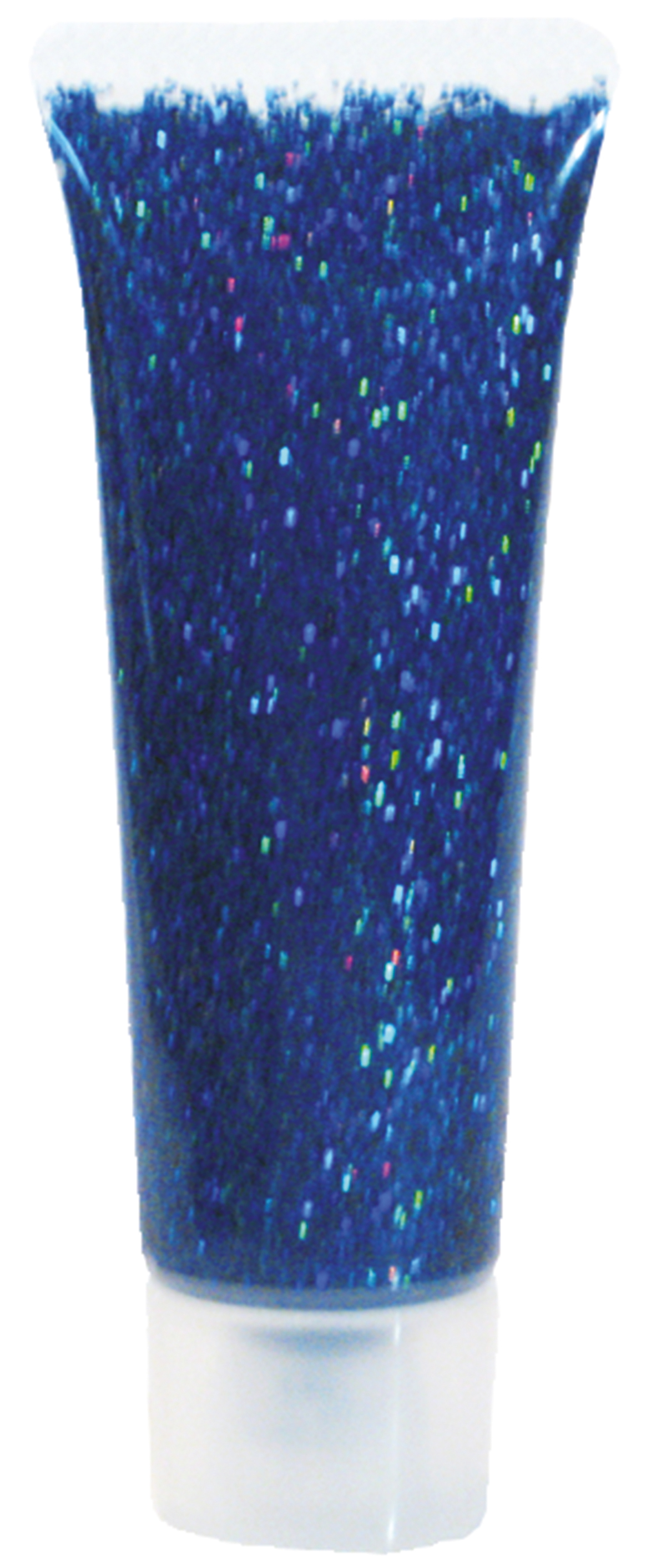 Glitter gel, blue