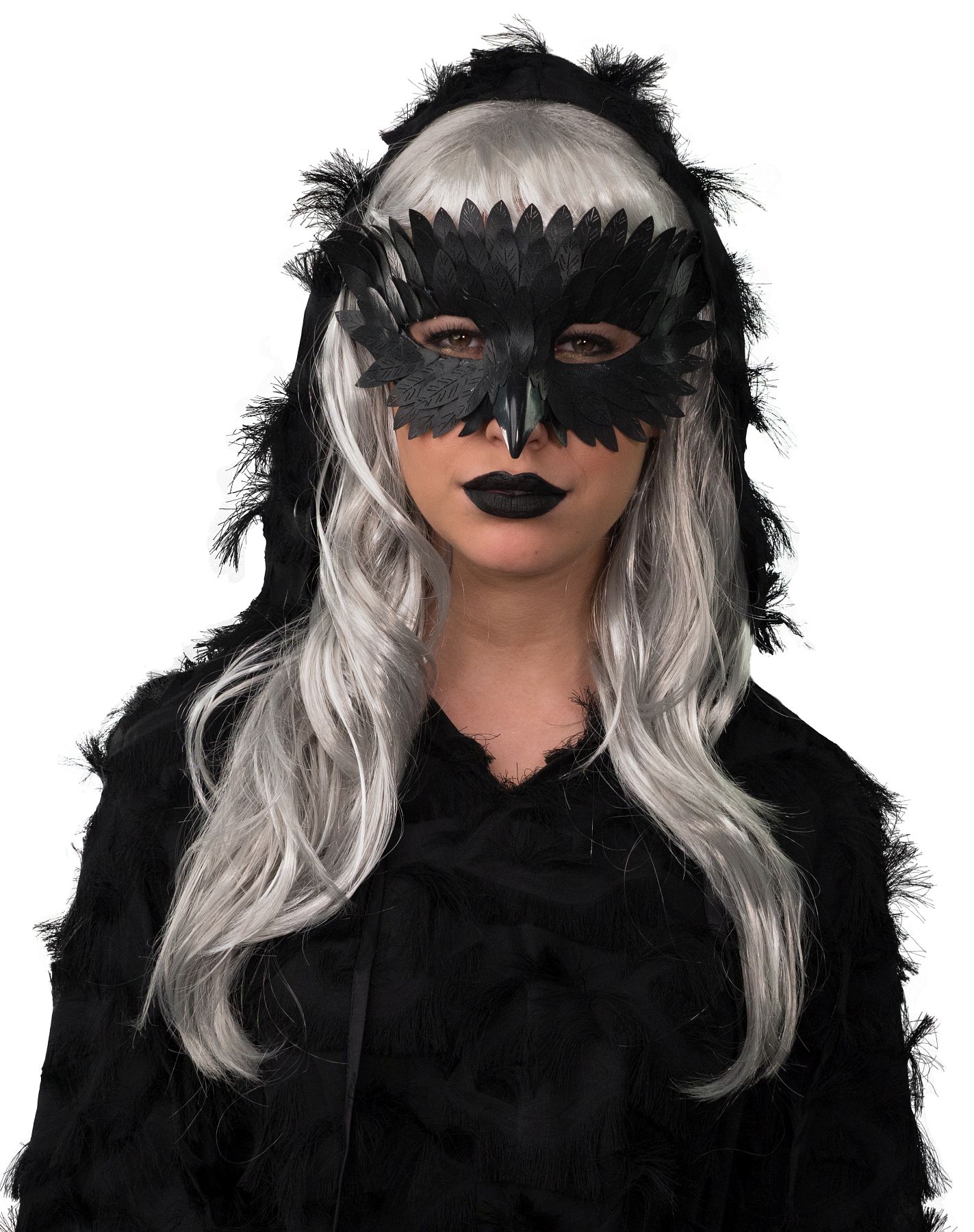 Masque pour dames, corbeau