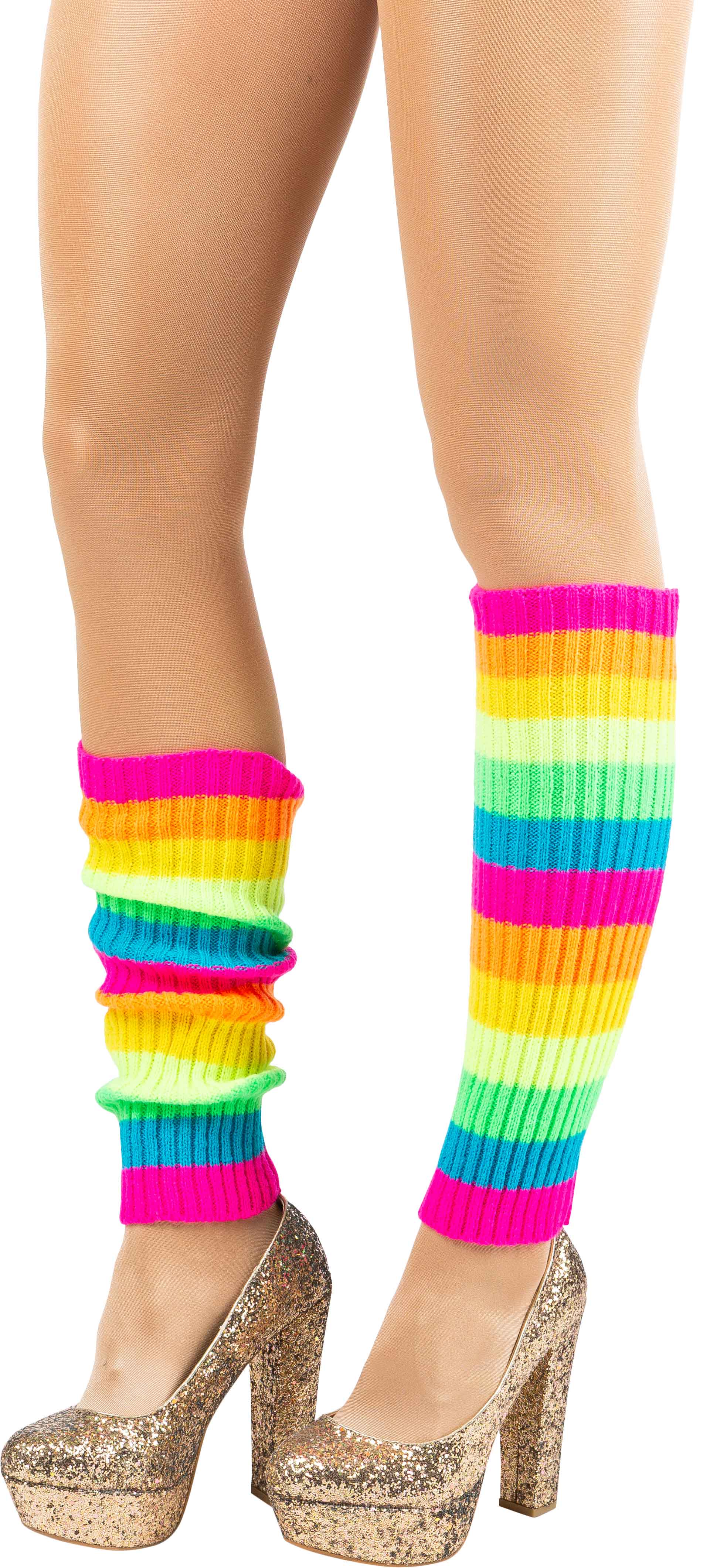 Jambières en tricot, 40 cm, coloré