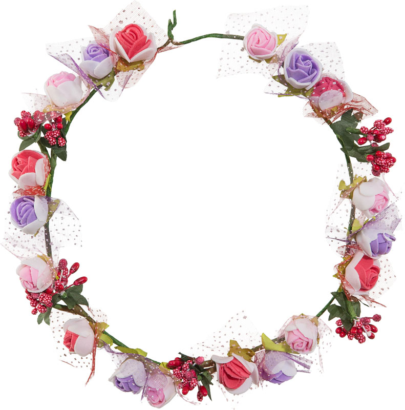 Blumenhaarkranz Rosen 