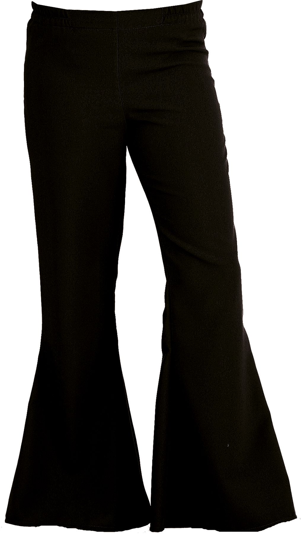 Ladie's flared pants, black