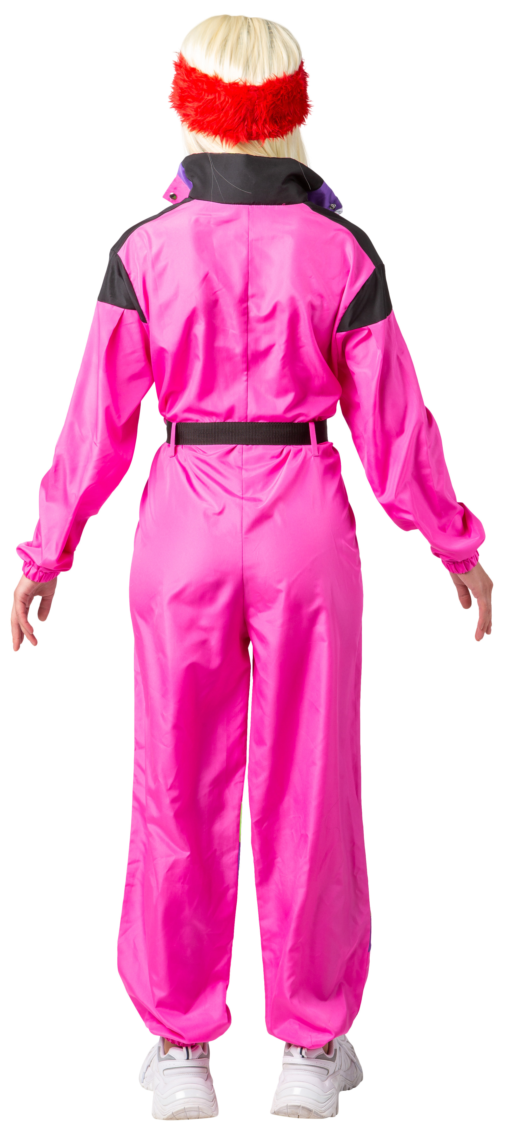 Schneeanzug Retro Damen, pink