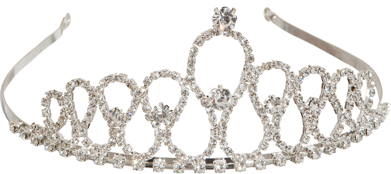 princess diadem with comb