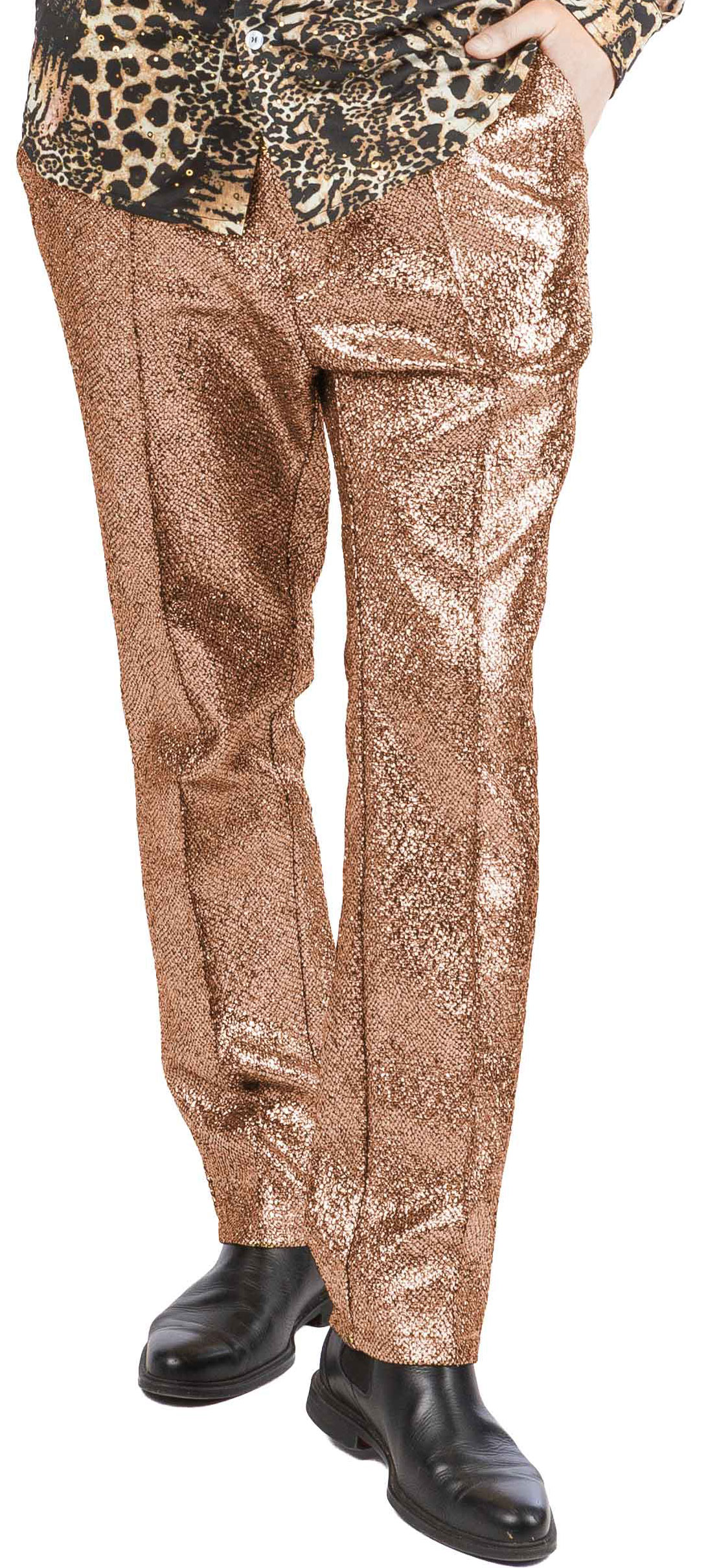 Pantalon Glamour, cuivre