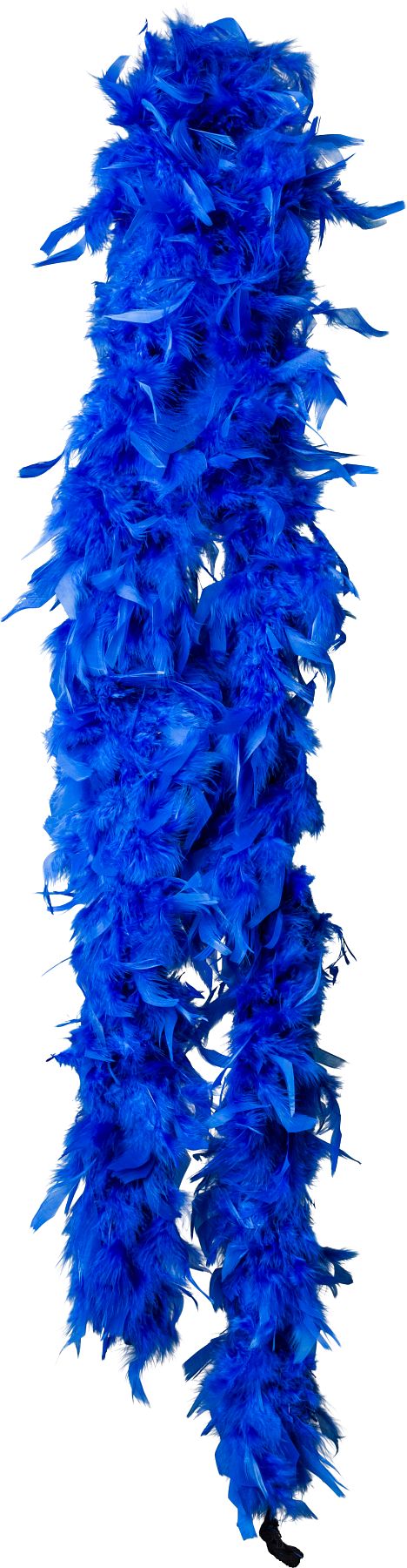 Boa en plumes Premium, bleu, 1,80 m, 75g