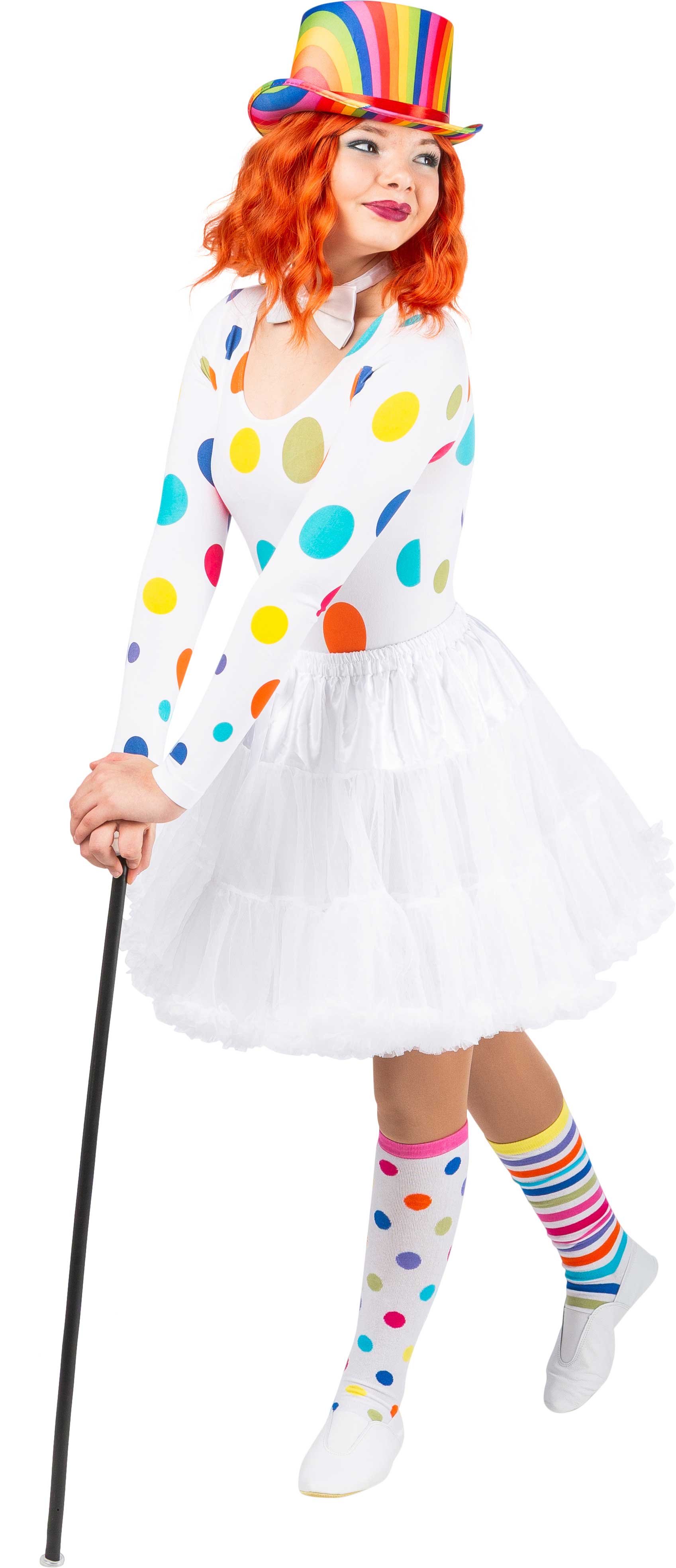 Jupon pour enfant à volants, blanc