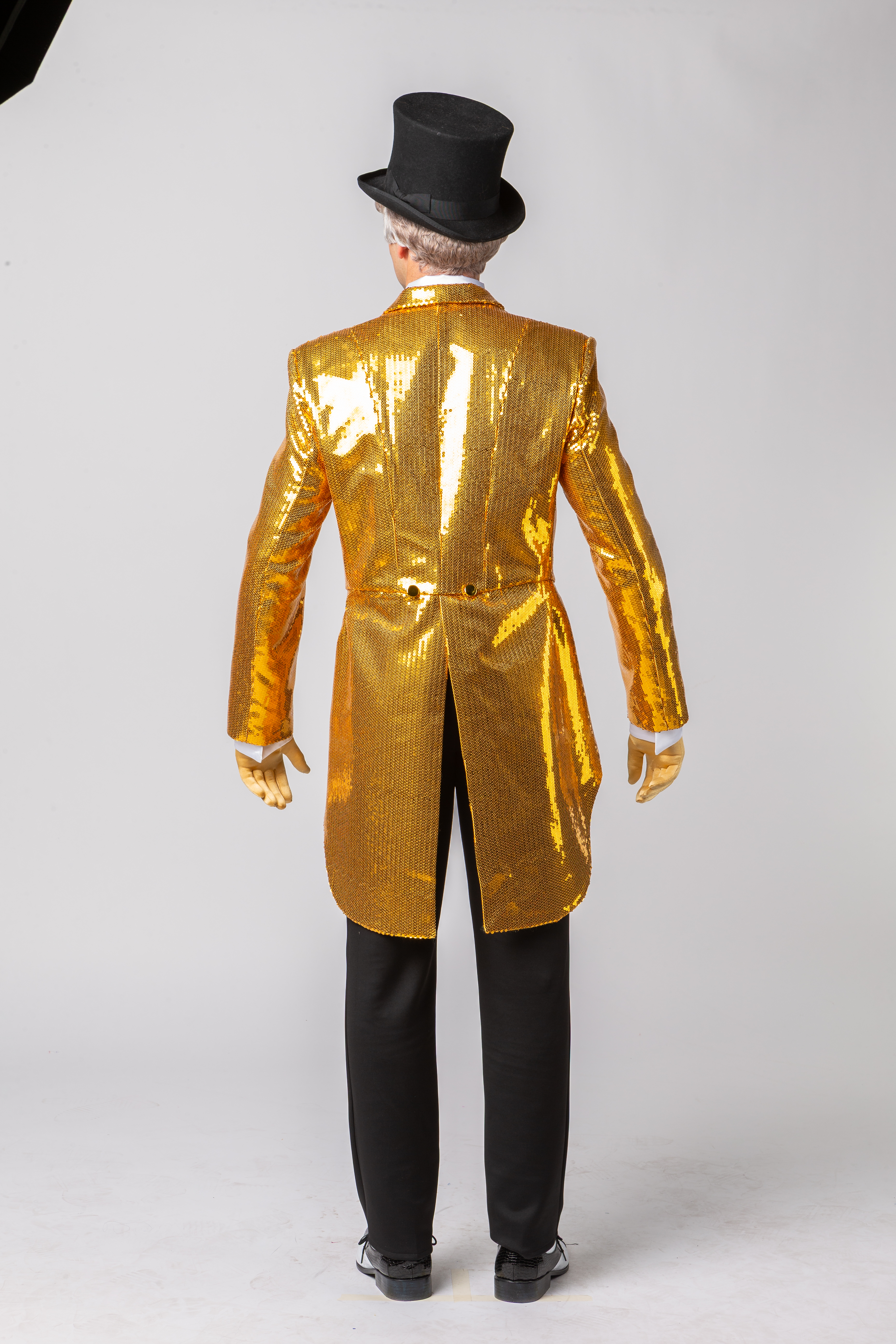 Herrenfrack Paillette, gold Herrenfrack Paillette, gold