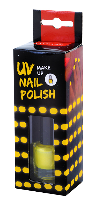 Vernis à ongles avec effet UV, jaune