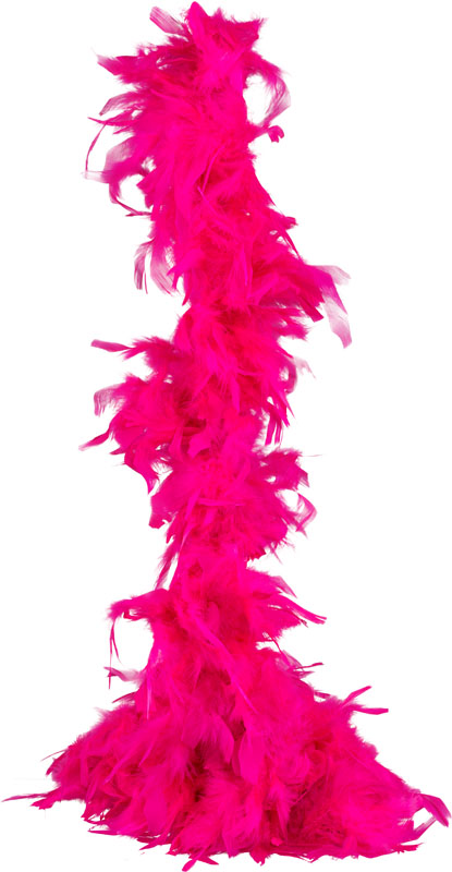 Feather boa Basic, pink, 1.80 m, 50g