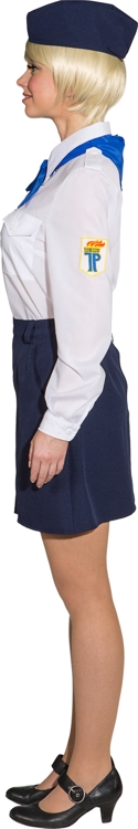 Young woman Pioneer uniform