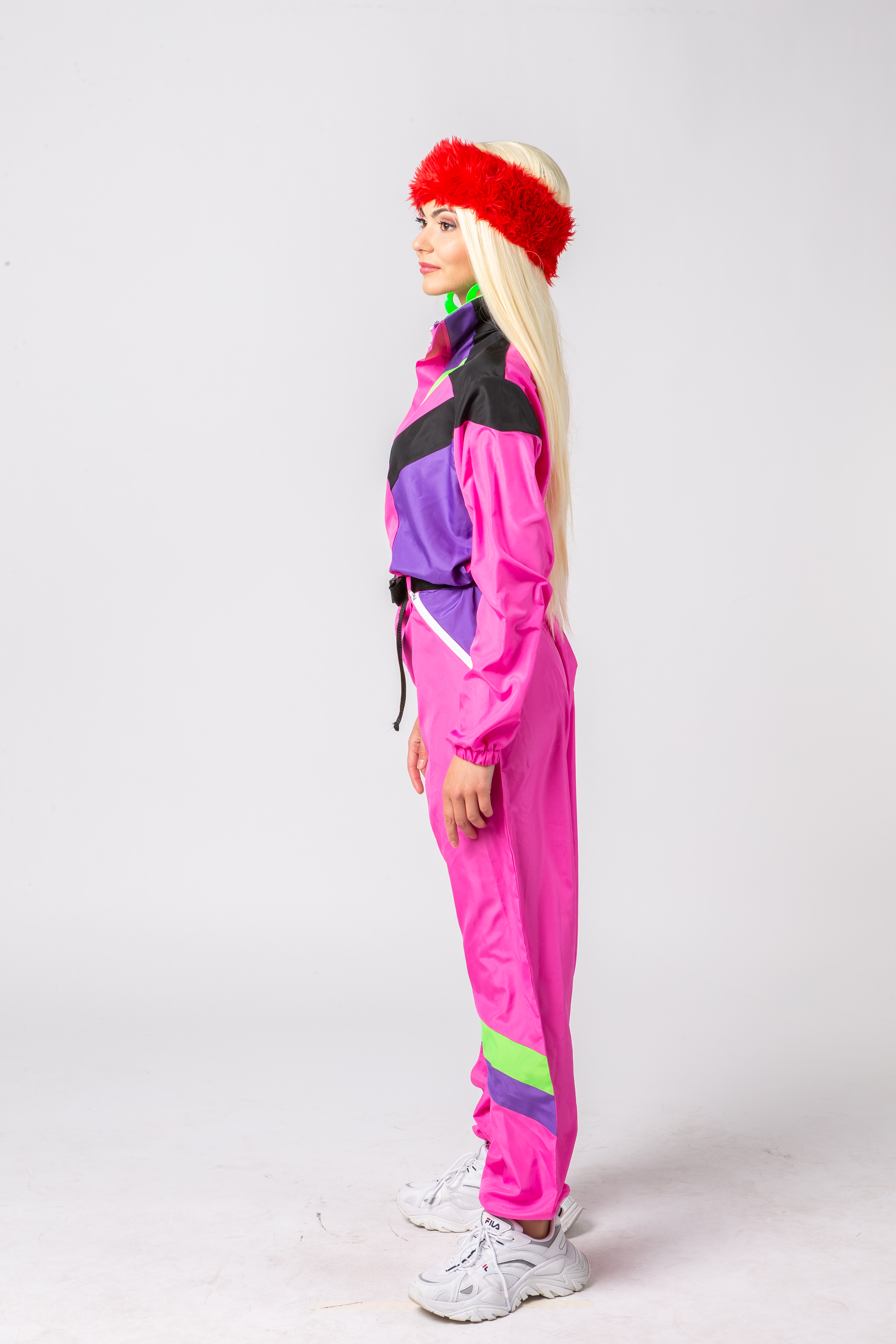 Retro snowsuit Ladies, pink