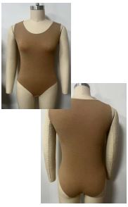 Body ärmellos, weiß 30-S/M