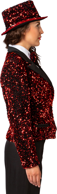 Damenjacke Pailletten 50