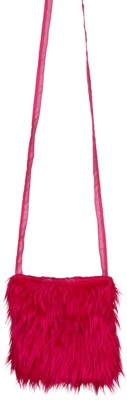 Plüschtasche, pink
