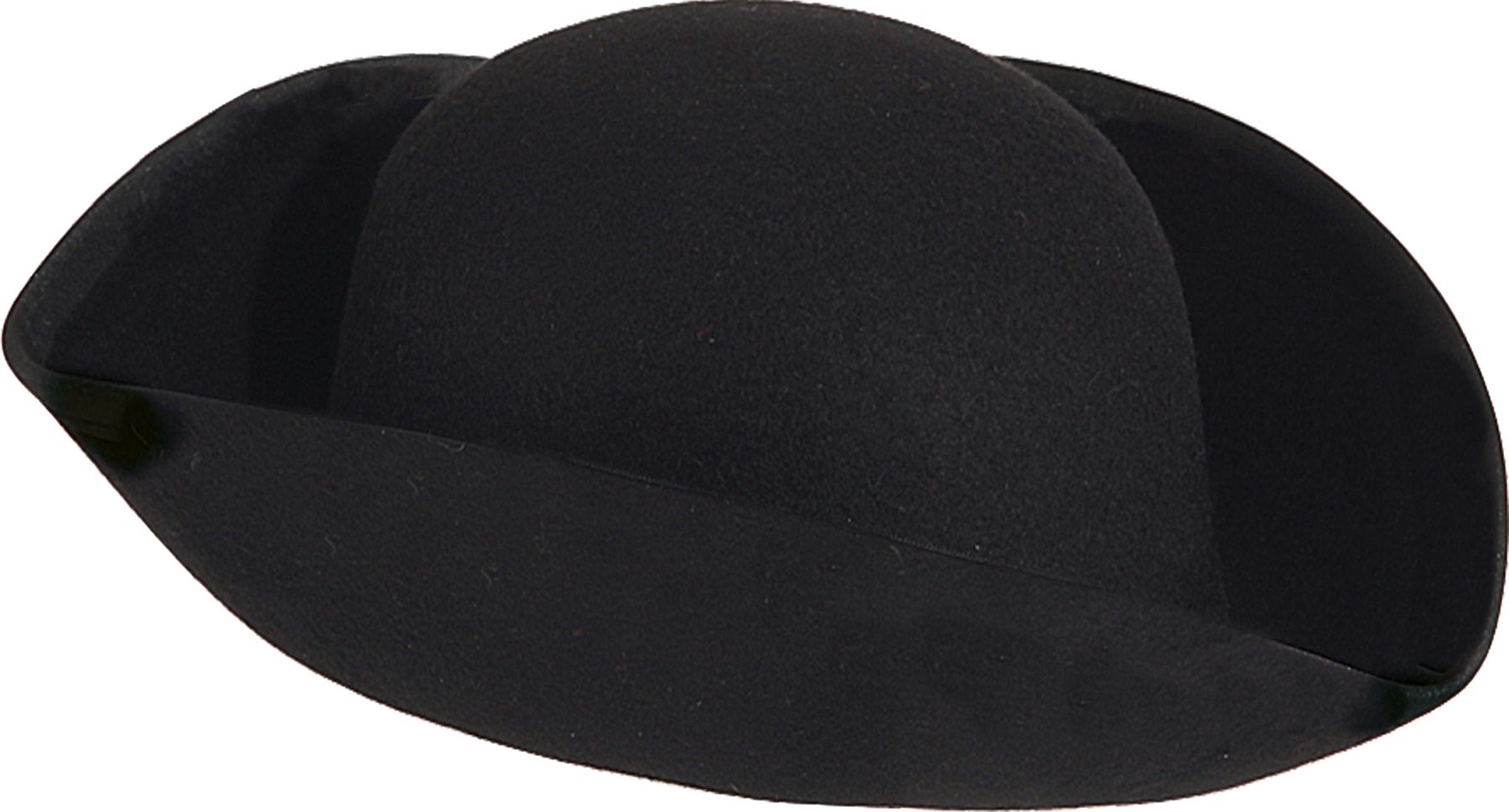 Chapeau tricorne noir, ordinaire 