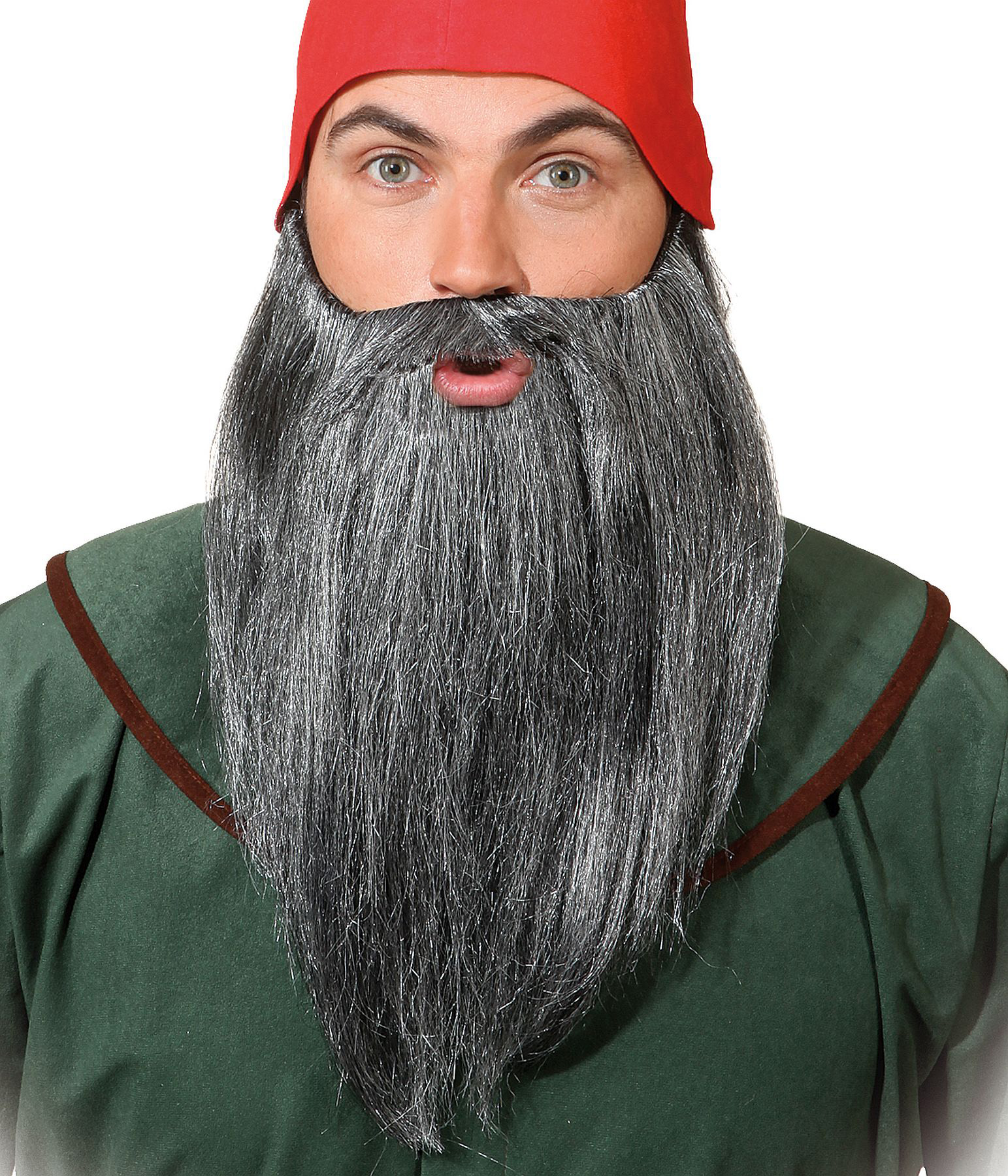 Beard smooth, grey mottled