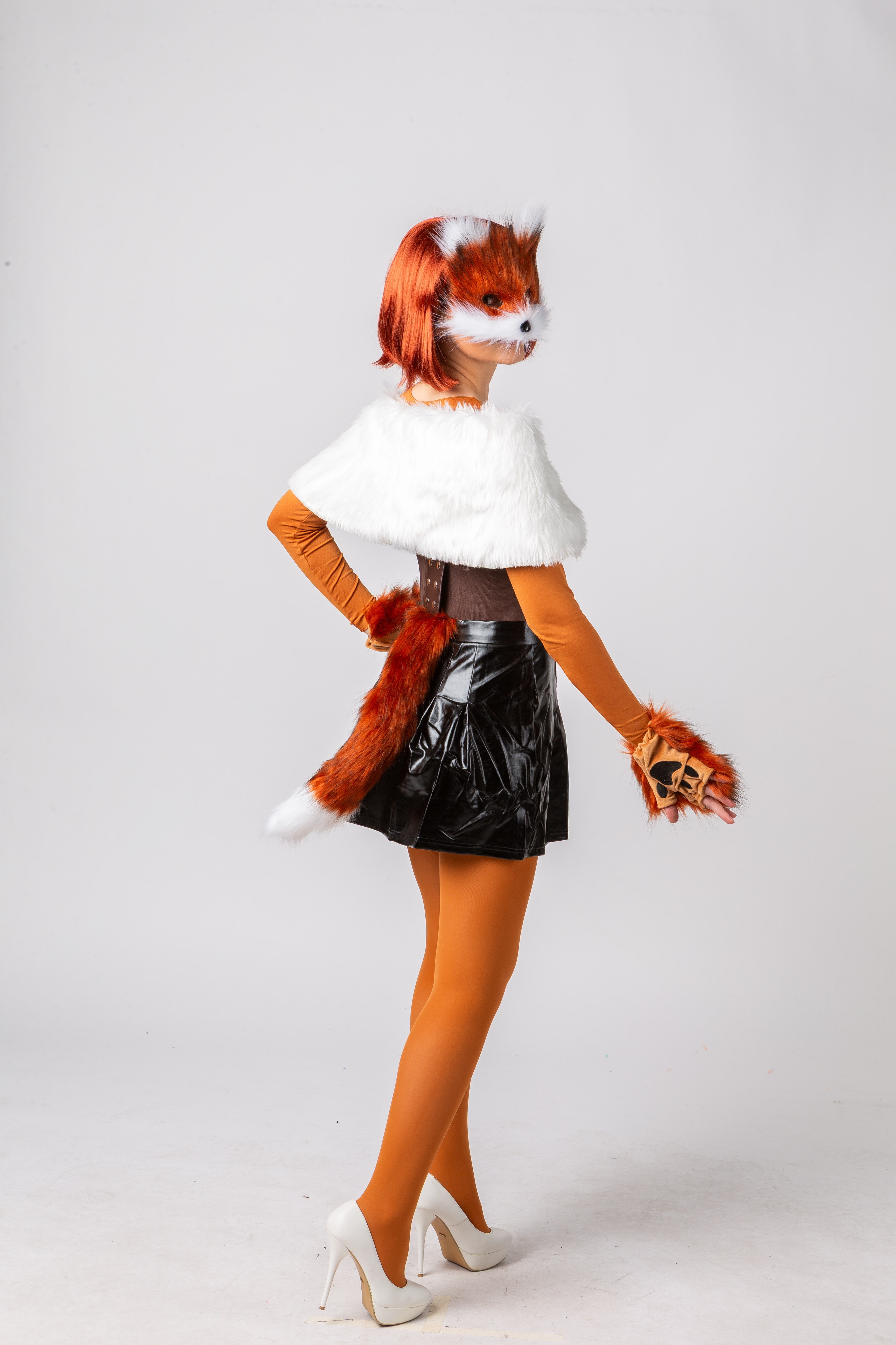 Set danimaux en peluche, renard