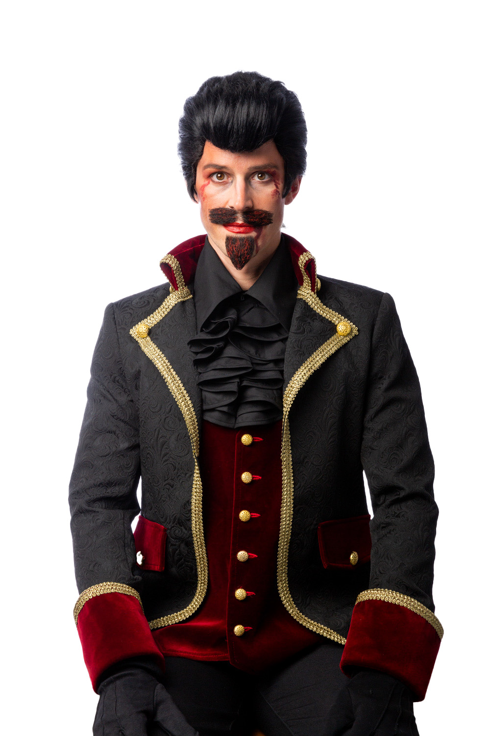 50er Rock`n` Roll Herren, schwarz