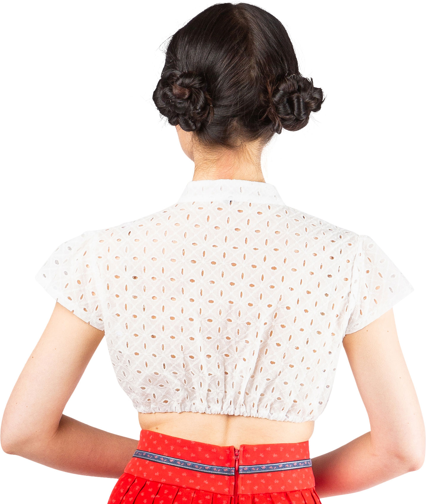 Tilda dirndl blouse, white