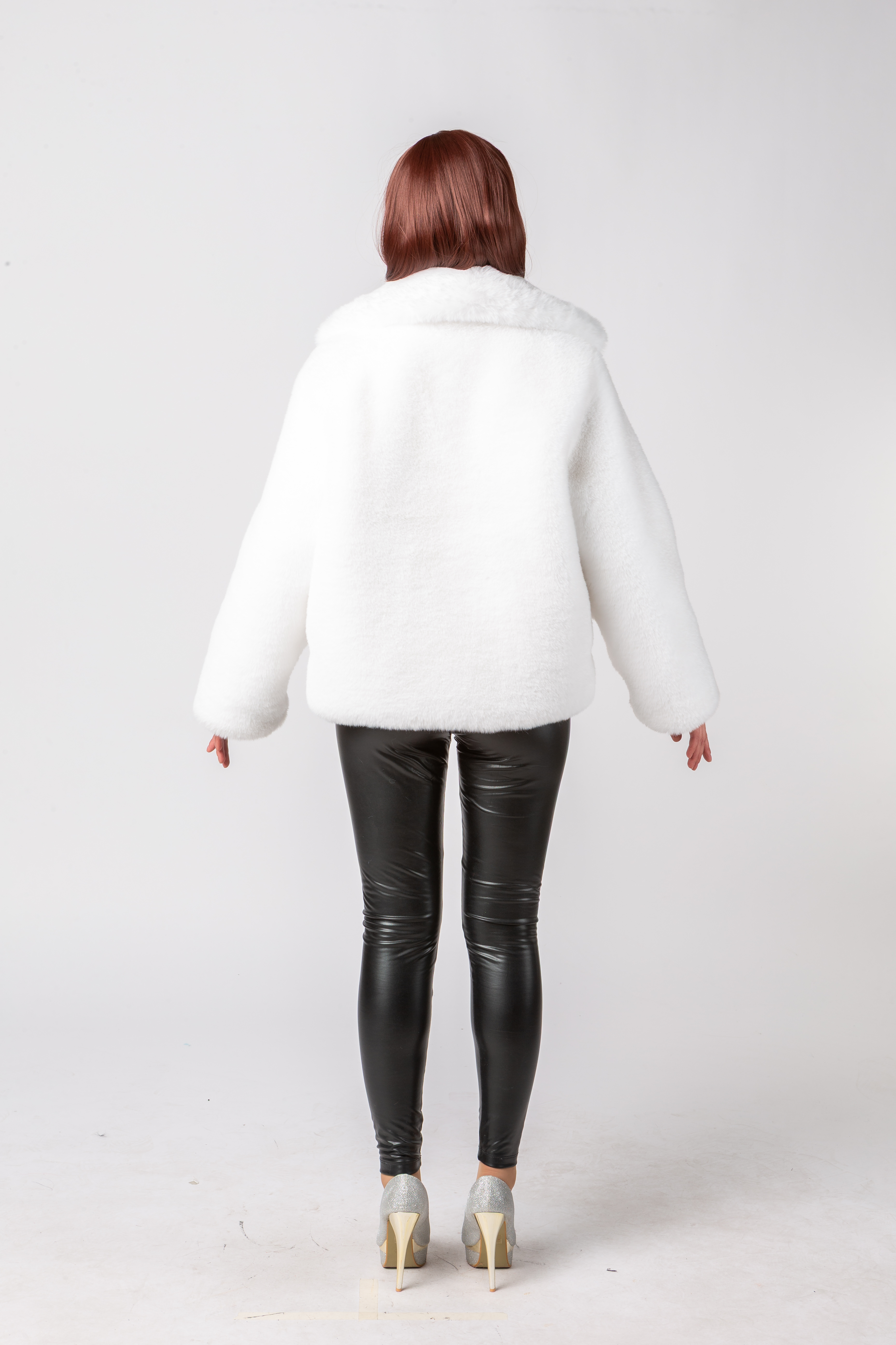 Veste en peluche, blanc Veste en peluche, blanc