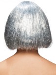 Hollywood wig, silver