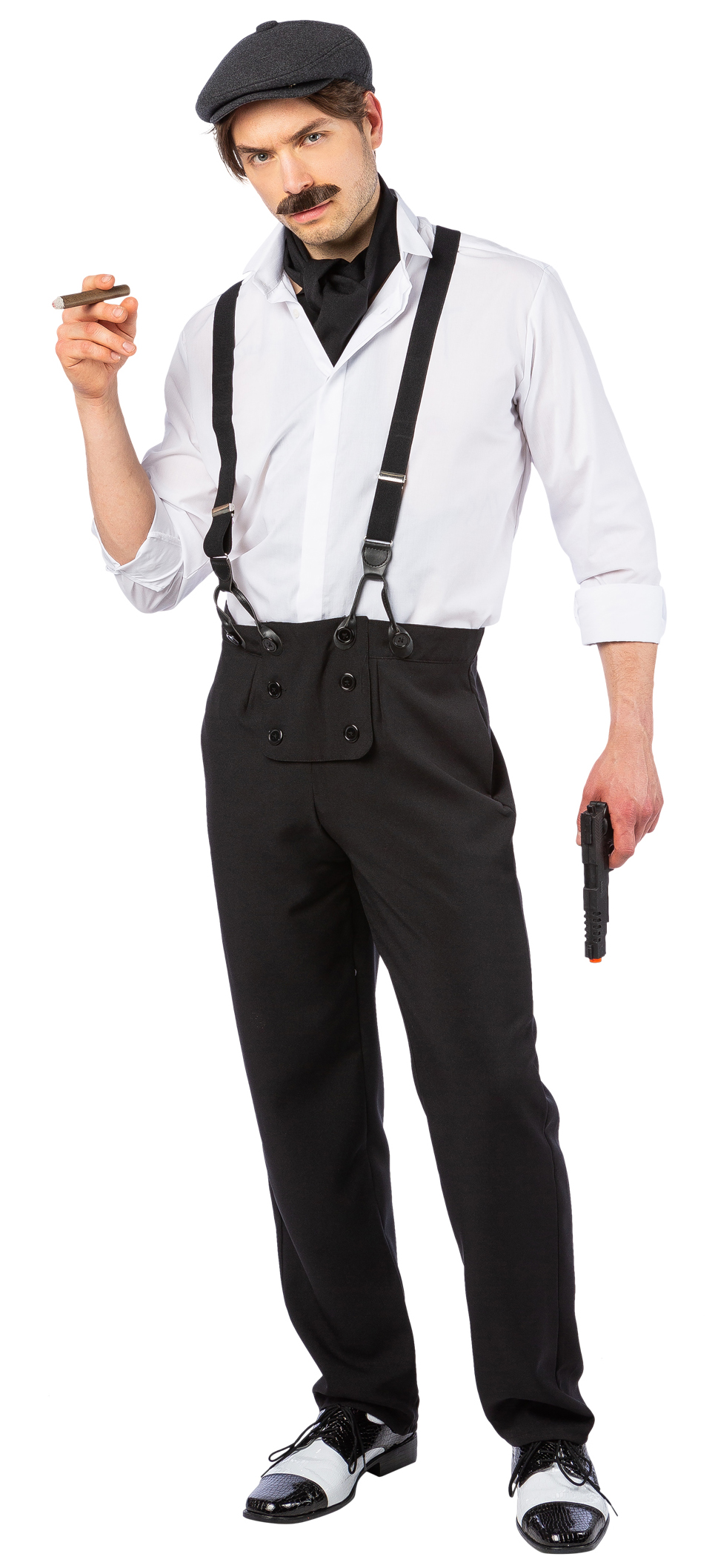 20er Hose mit Trägern 