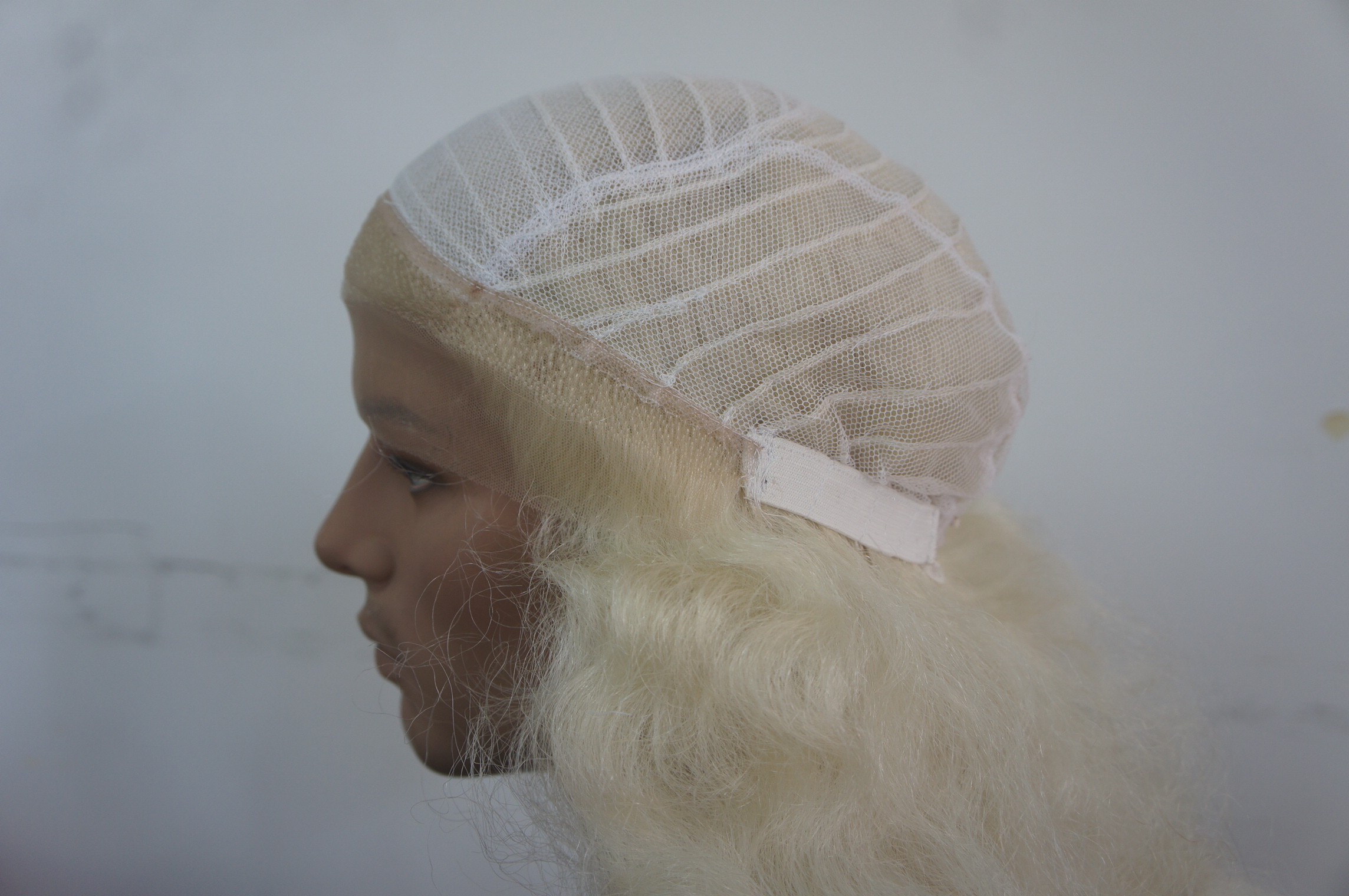 Santa Claus Set, Naturhaar, teils handgeknüpft