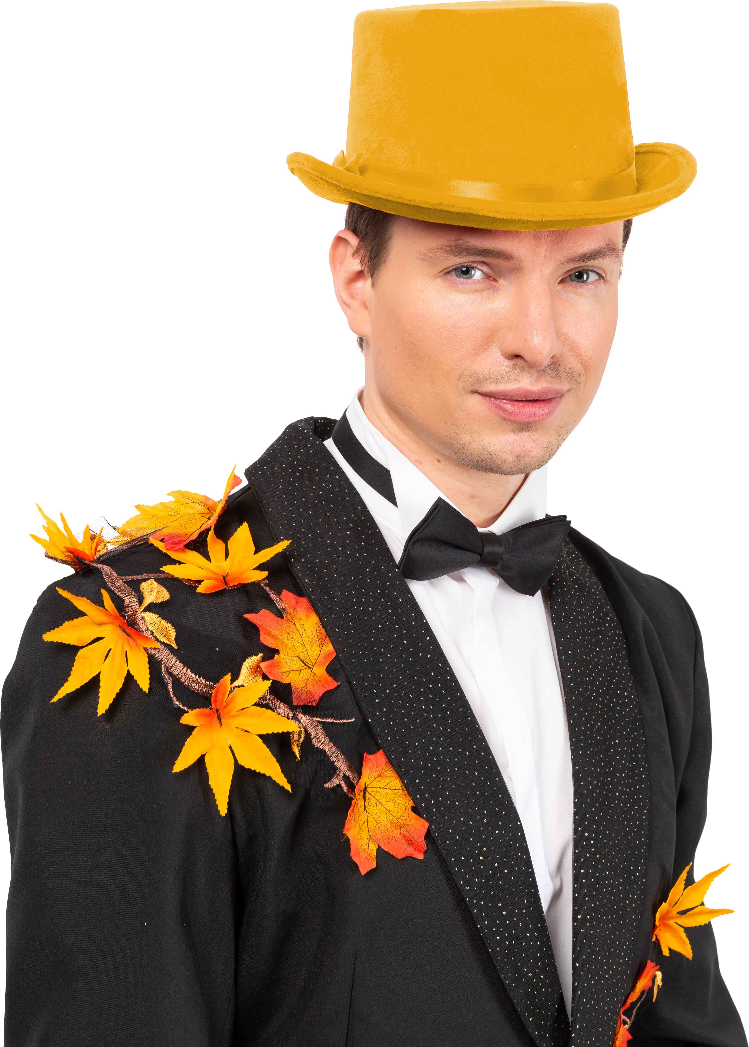 Flat velvet cylinder, orange