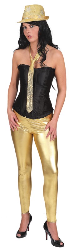 Leggings, gold