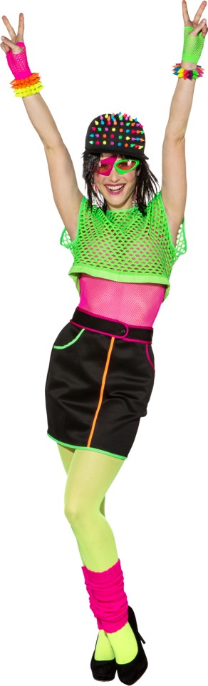 Mesh top 90s, neon green