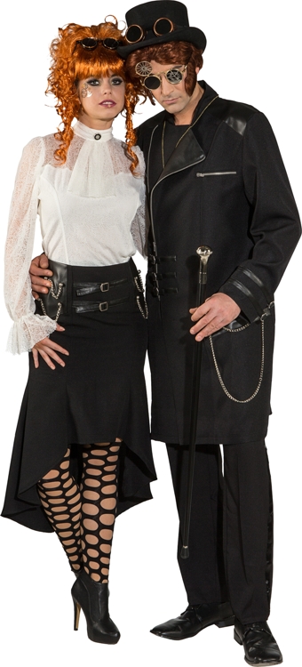 Steampunk frock coat