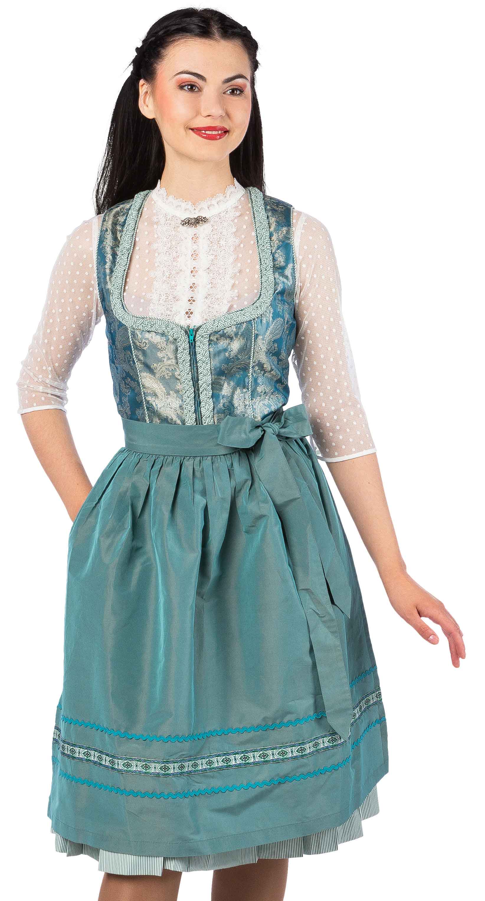 Dirndl "Thora" blau 