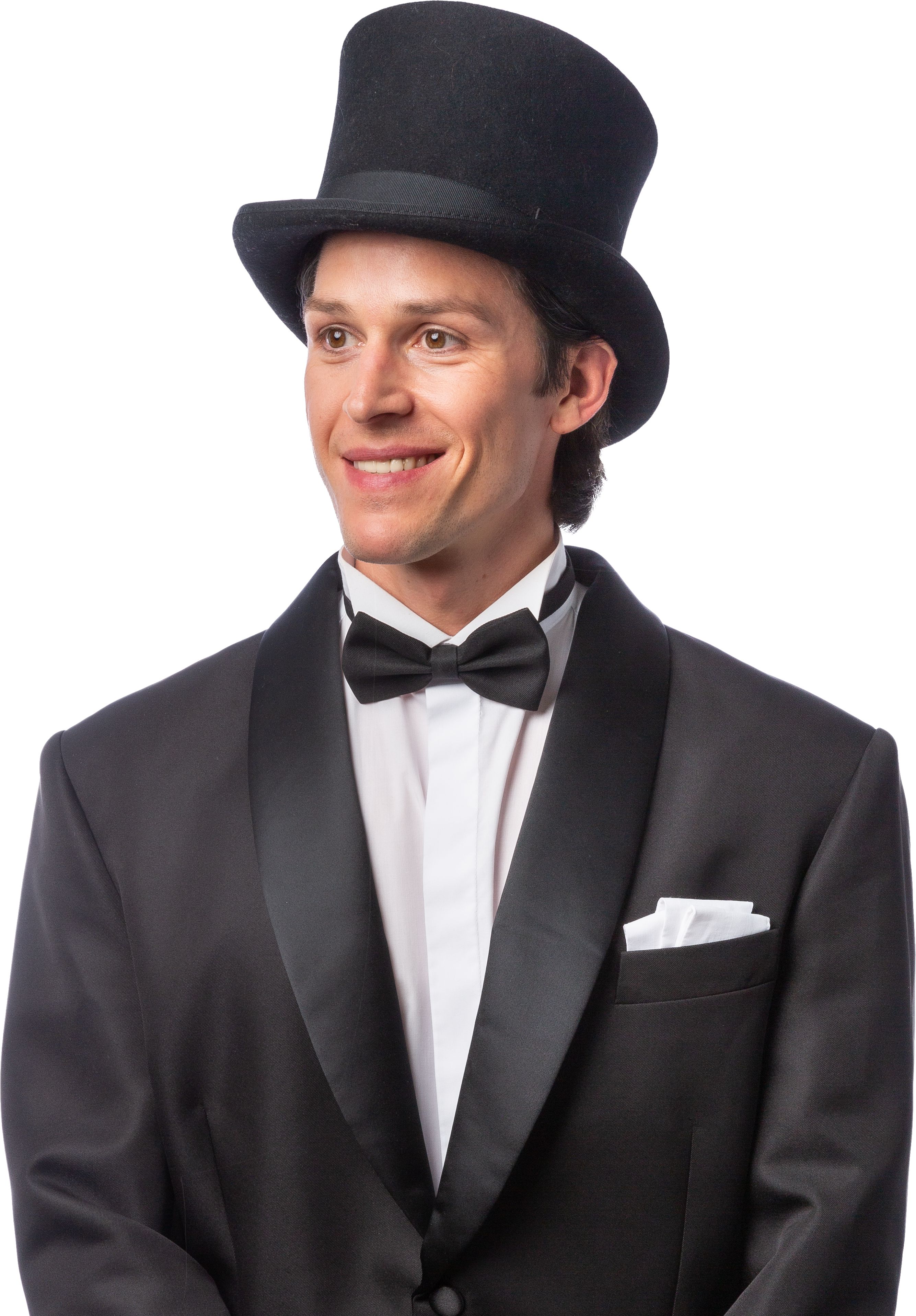 Châpeau cylindre, noir