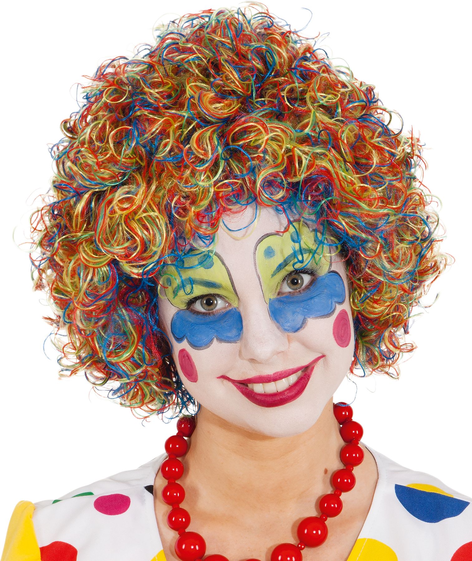 Clown bunt gelockt