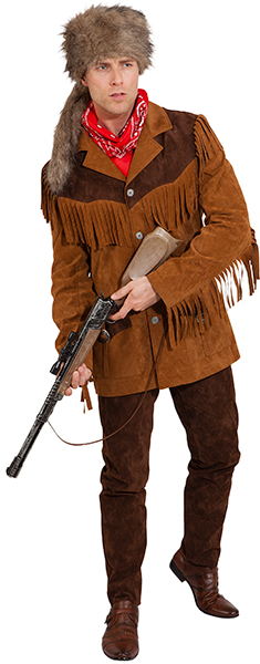 Veste western, marron