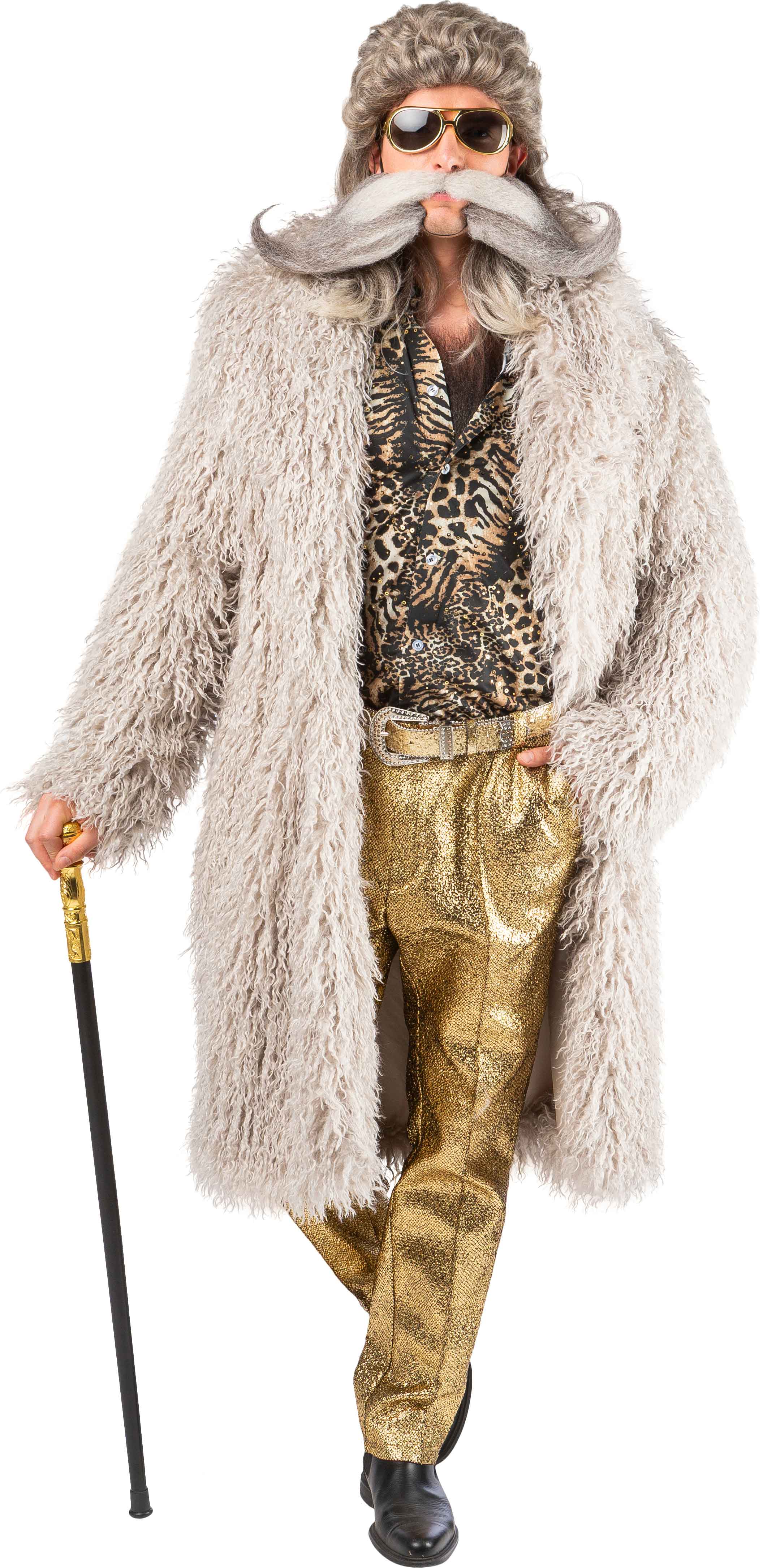 Mantel Kiez lang, sand