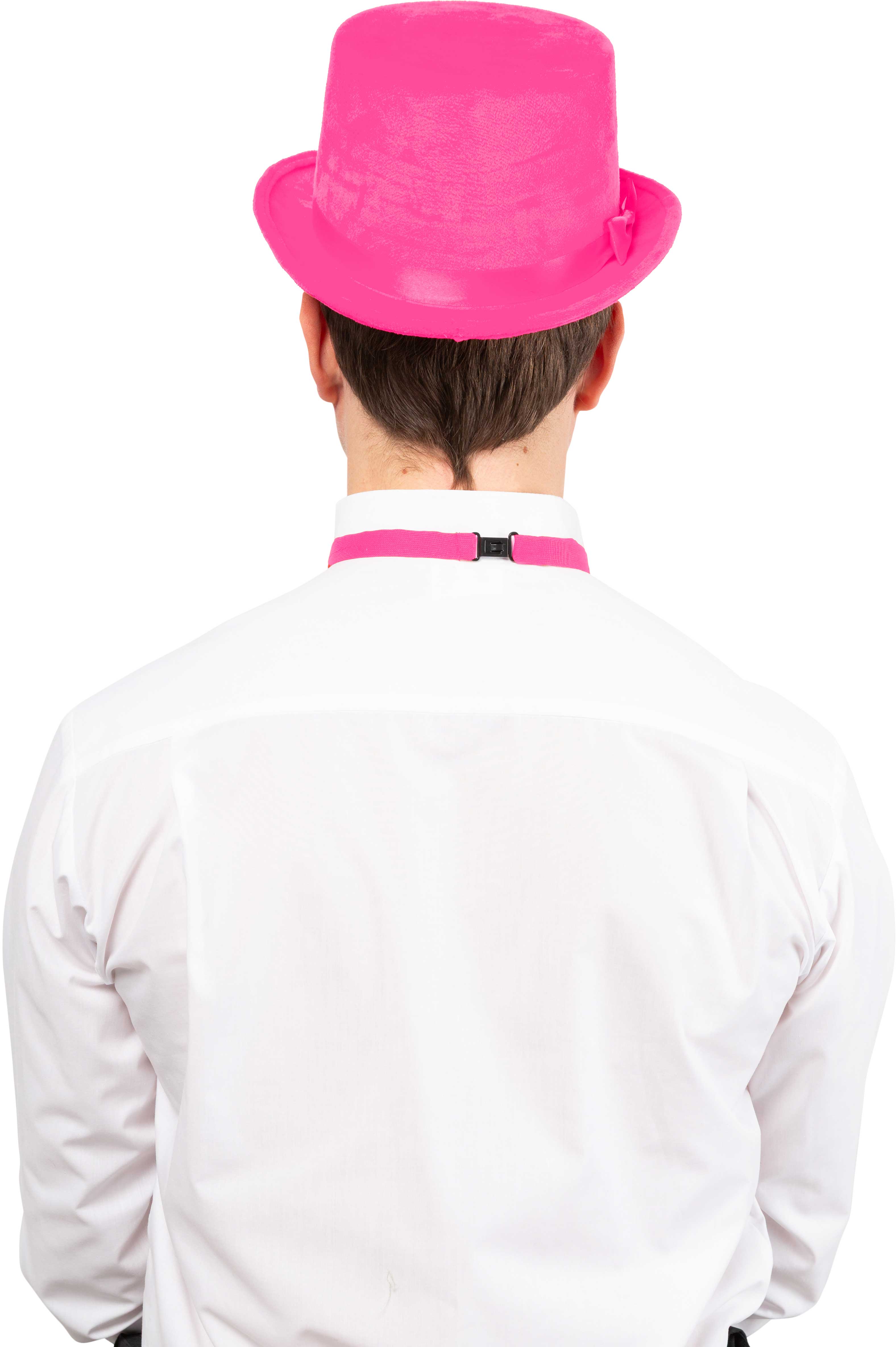 Flat velvet cylinder, pink