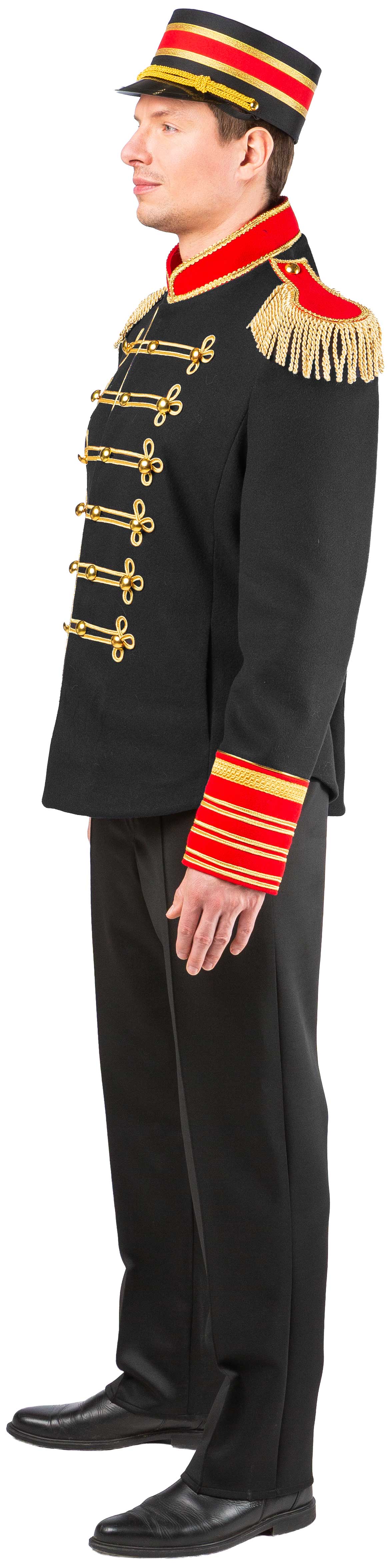 Men's uniform jacket, black