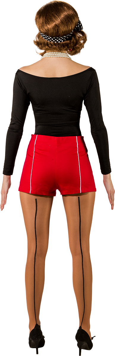 Shorts Rockabilly, rot