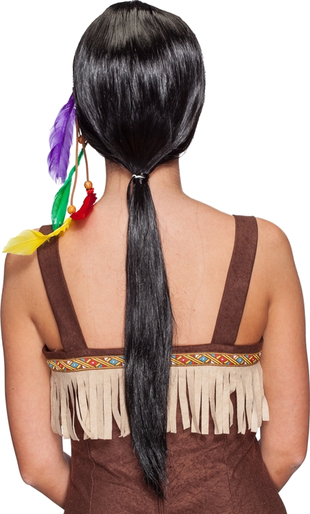 Indian women Black Hawk wig - Sale