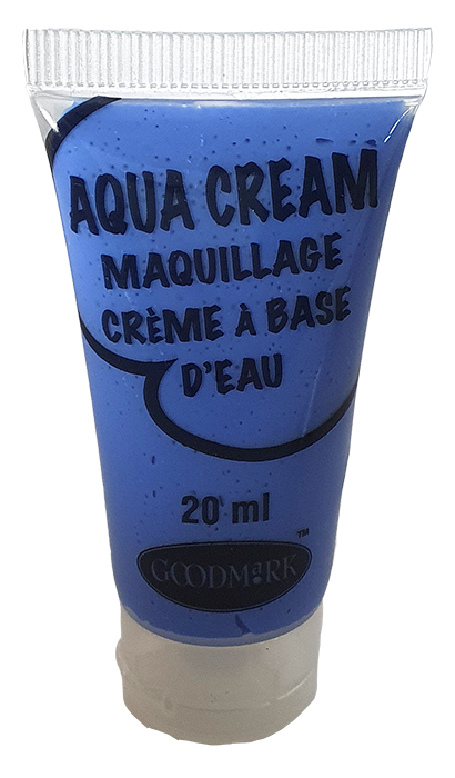Aqua-Creme Schminke, blau