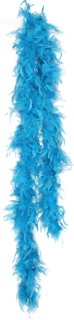 Feather boa Basic, turquoise, 1.80 m, 50g