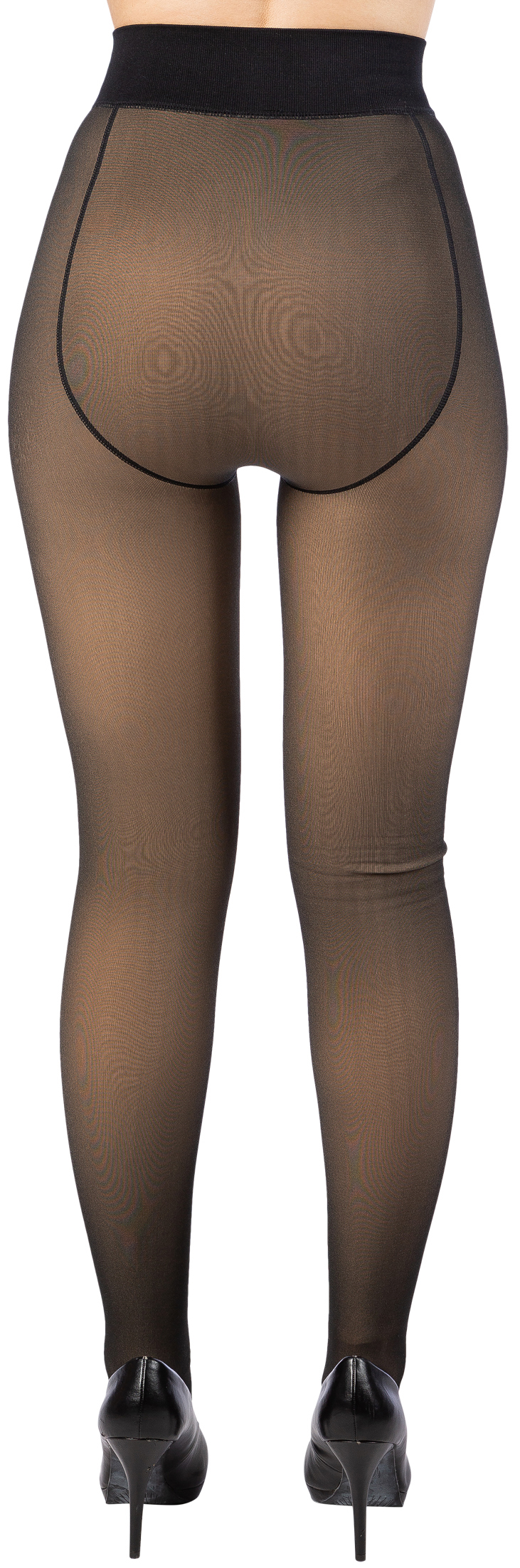 Thermostrumpfhose, schwarz