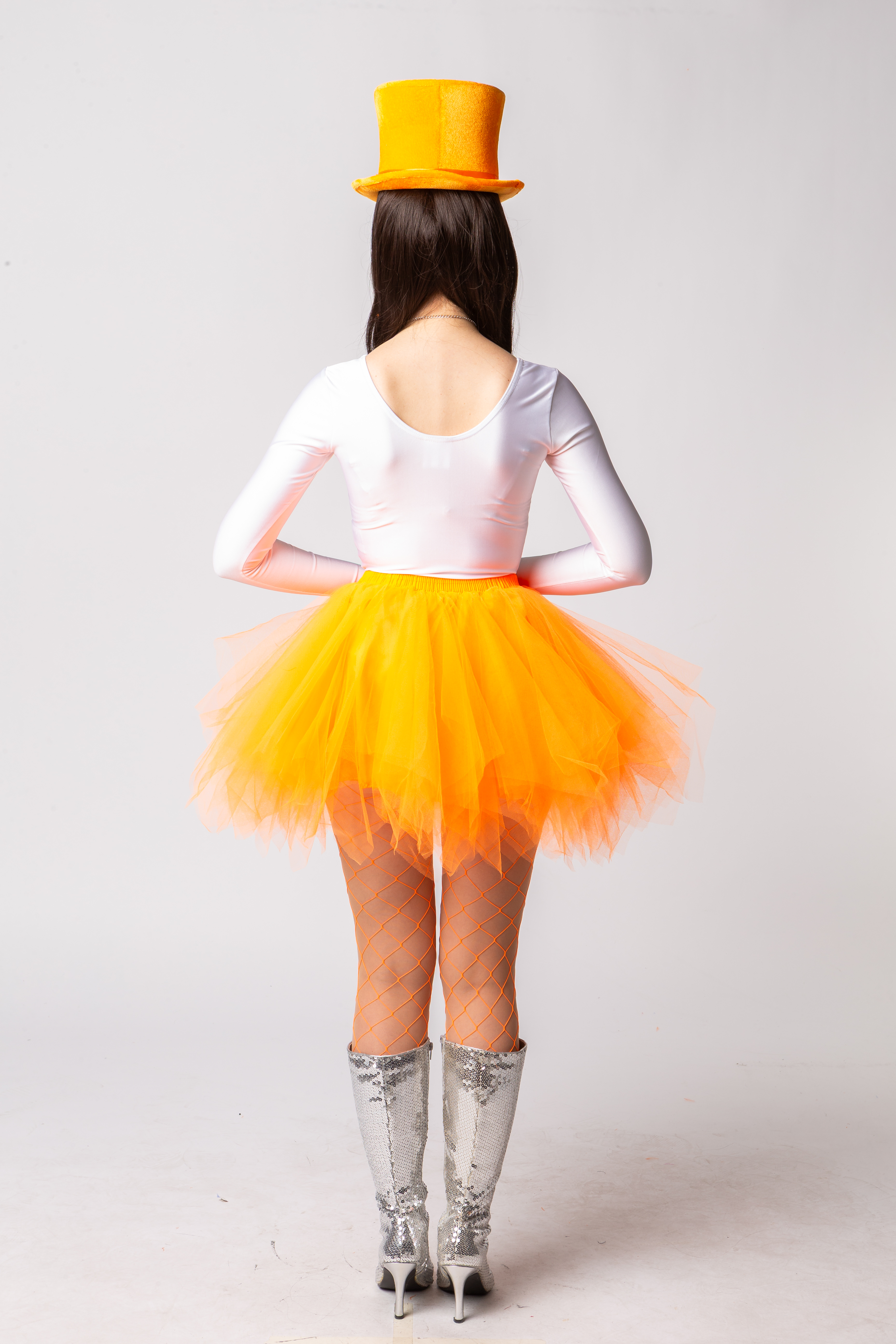 Tutu, orange fluo