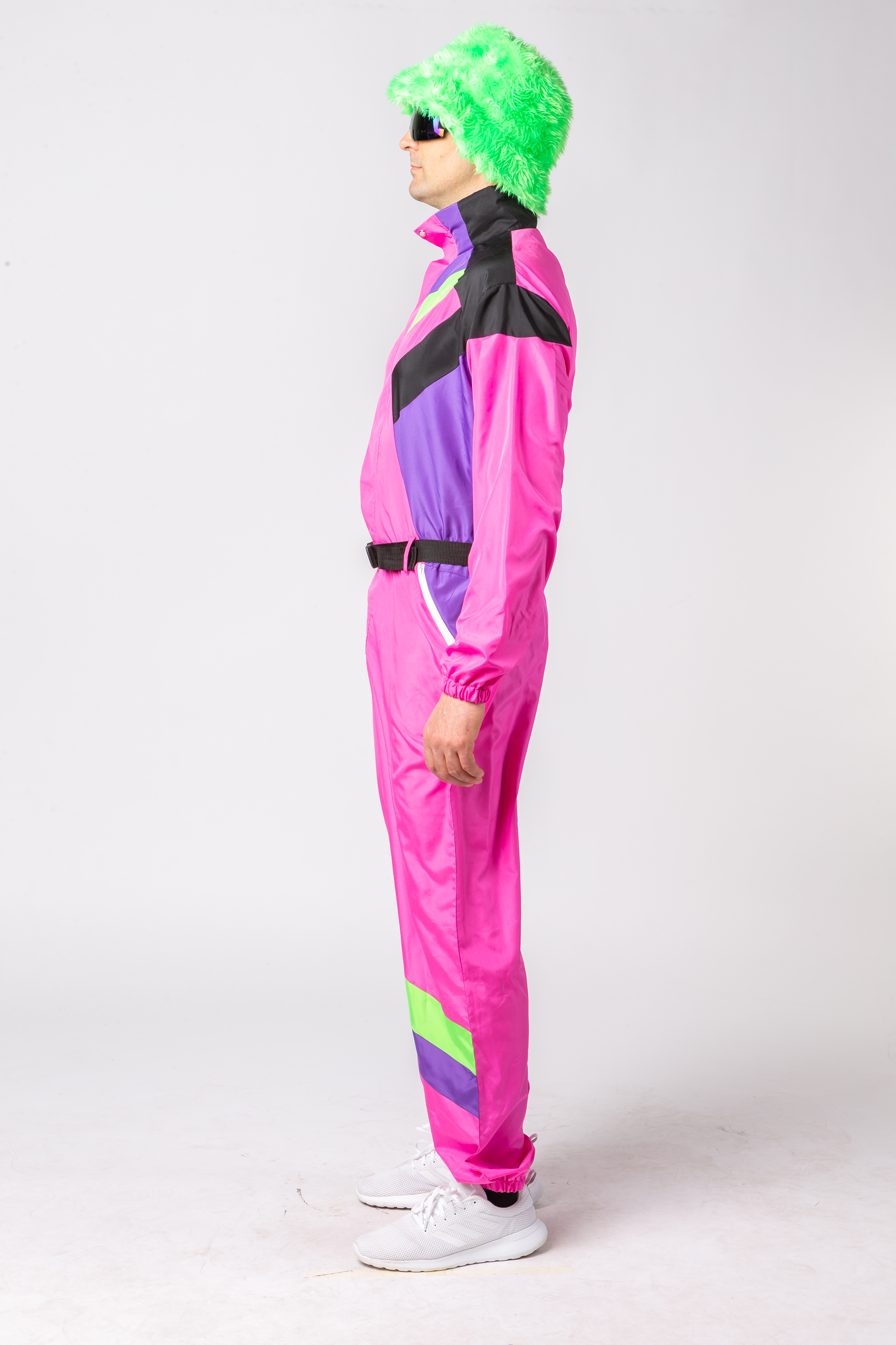 Retro snowsuit Men, pink